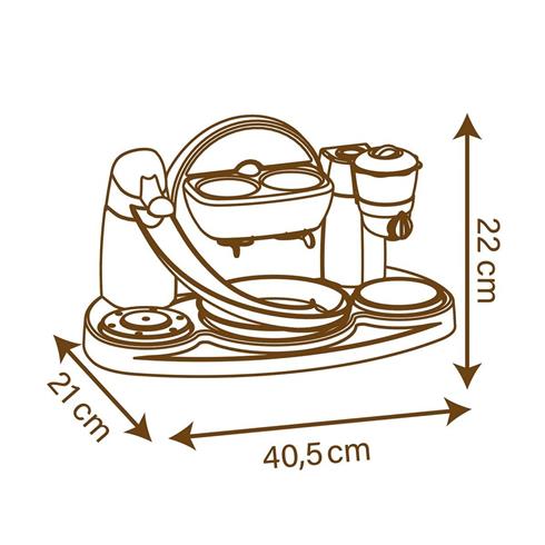 7600312115 Smoby Chef Cake Pops Fabrikası Oyun Seti