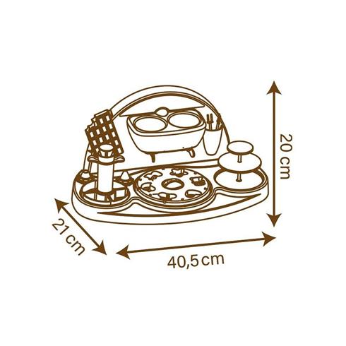 7600312116 Smoby Chef Çikolata Fabrikası Oyun Seti