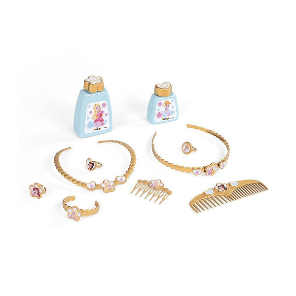 7600320250 Smoby Disney Prensesleri 2Si1 Arada Güzellik Masası Oyun Seti