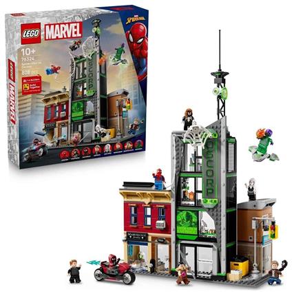 76324 Lego Marvel Örümcek Adam, Oscorpa Karşı 808 Parça +10 Yaş