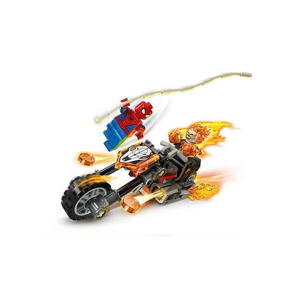 76335 Lego Marvel Spider-Man Ghost Rider Motosikletine Karşı 72 Parça +6 Yaş