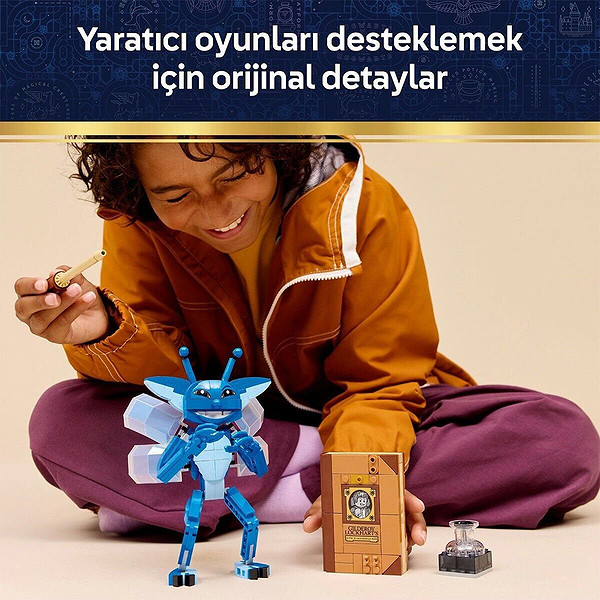 76461 Lego Harry Potter - Cornish Pixie Cinperisi 320 Parça +8 Yaş