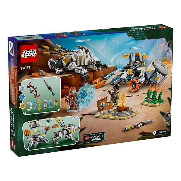 77037 Lego Horizon Adventures Aloy Ve Varl,Metalkabuk Ve Hızardiş 768Parça +9Yaş