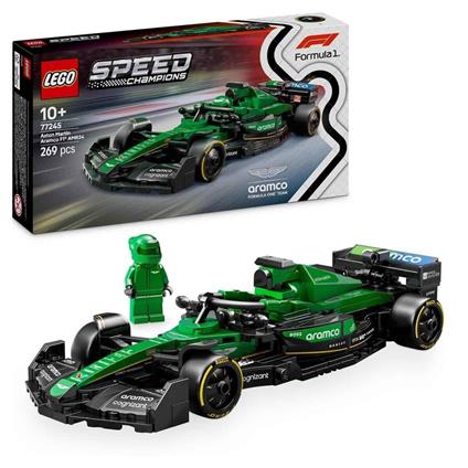 77245 Lego Speed Champ. Aston Martin Aramco F1 Amr24 Yarış Arabası 269Prç +10Yaş