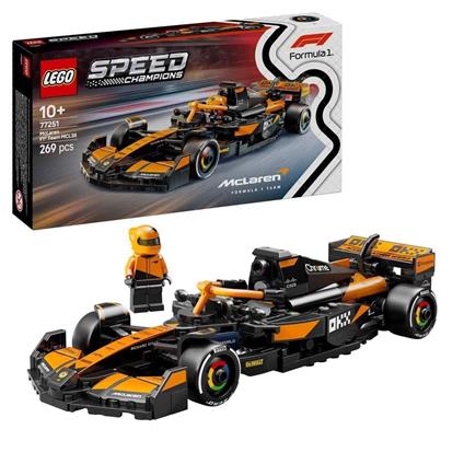 77251 Lego Speed Champ.Mclaren F1 Team Mcl38 Yarış Arabası 269 Parça +10 Yaş