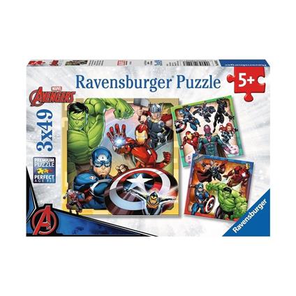 80403 Marvel Avengers 3X49 Parça Ravensburger Puzzle