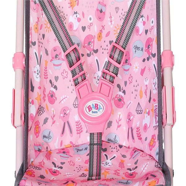 832547 Baby Born Çantalı Bebek Arabası (Oyuncak Bebek İçin)