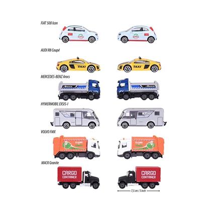 8503000002 City Premium Vehicles 6-Asst