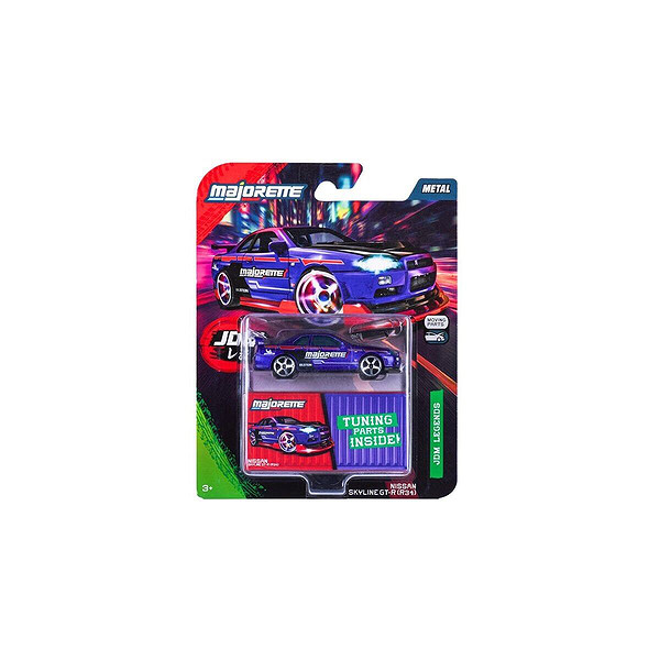 8504101001 ''Jdm Legends Deluxe Cars, 6-Asst.Freewheel, Die-Cast, Opening And T(Belirtilen Fiyat, Tekli Satış İçin Adet Fiyatıdır.)