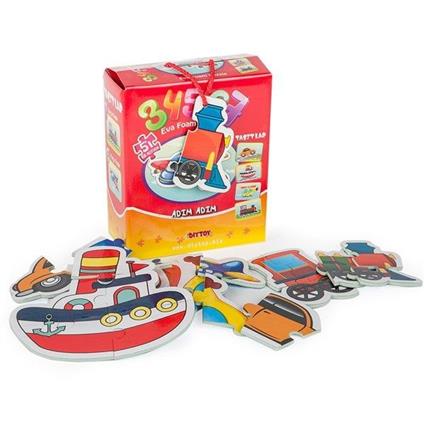 8742 Kut.Puzzle Taşıtlar 3 4 5 6 7