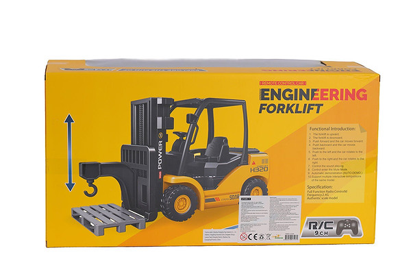 93309 Şarjlı Kumandalı 9 Kanal Forklift
