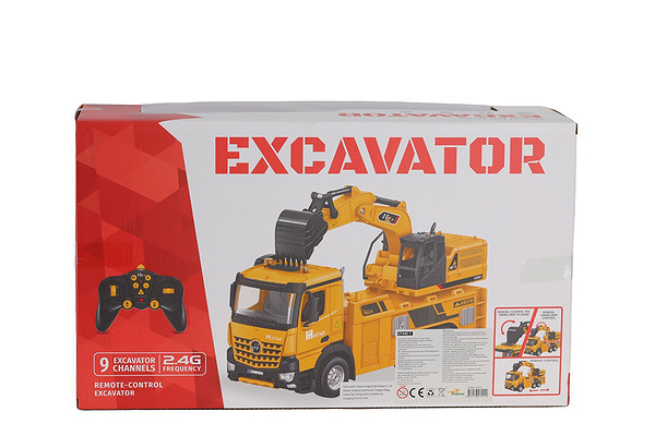 93315 Şarjlı Kumandalı 9 Kanallı İŞ Makinesi