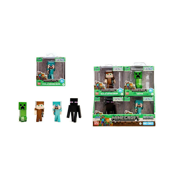 9385138300W03 Minecraft Figures 2 5 Wave 3Die-Castpop-Culture Collectible(Belirtilen Fiyat, Tekli Satış İçin Adet Fiyatıdır.)
