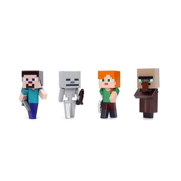 9385138300W04 Minecraft Figures 2 5 Wave 4Die-Cast Pop-Culture Collectible(Belirtilen Fiyat, Tekli Satış İçin Adet Fiyatıdır.)