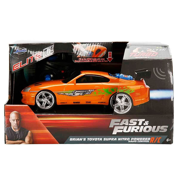 9462 Sun-Sım-Jda-RC Araba 1 24 Fast Furıous Brıans Toyota Supra Nıtro Powered