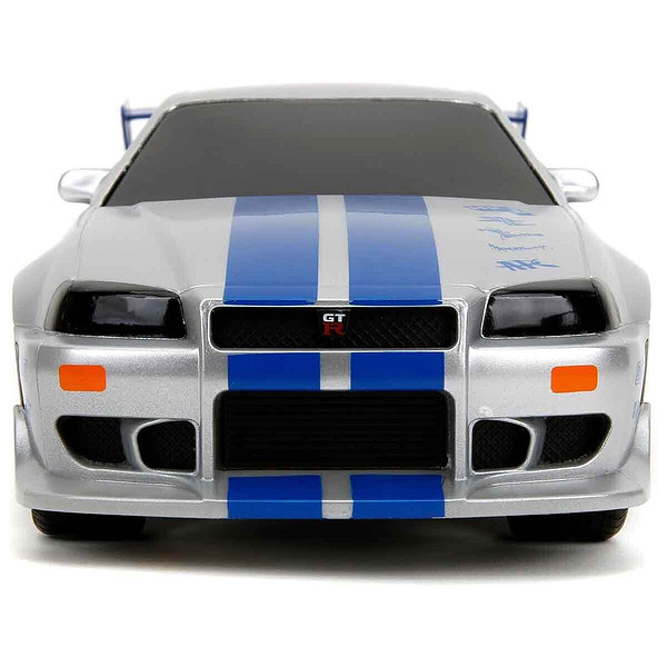 9772 Sun-Sım-Jda-RC Araba 1 24 Fast Furıous Nıssan Skylıne Gtr 2 4 Ghz Fastf