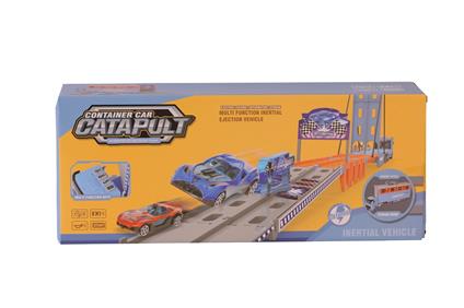 9909 Konteynır Kutulu Metal Araba