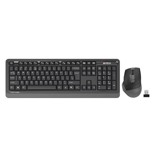 A4 Tech FG1035 Gri Q MM 2.4G Kablosuz Klavye Mouse Set