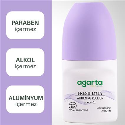 Agarta Doğal Roll-On Fresh Lycia 50 Ml