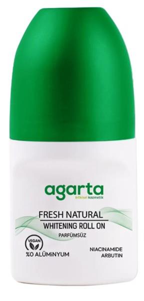 Agarta Doğal Roll-On Fresh Natural 50 Ml