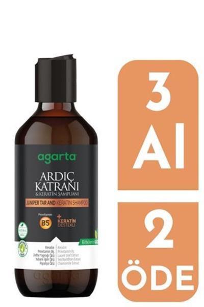 Agarta Ardıç Katranı & Keratin Şampuanı 400 Ml