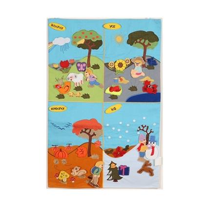 And-5125 Cırtlı Dört Mevsim Pano -Anadolu Oyuncak