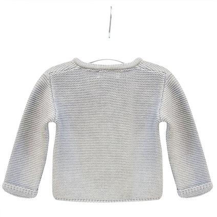 Andywawa AC24333 Basic Bebe Ceket Grey Melange