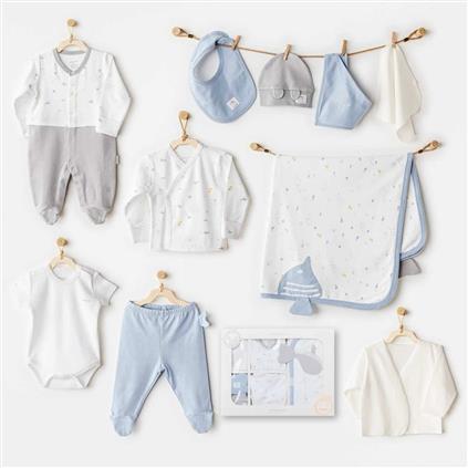 Andywawa AC25601 Ocean İs My Happy Place 10 Parça Hastane Çıkışı White