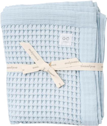 Andywawa AC25887 100X120 Pike Home Bebek Battaniye Blue