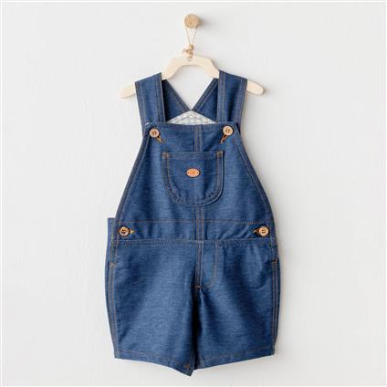 Andywawa AC25932 Casual Bebek Salopet İndigo