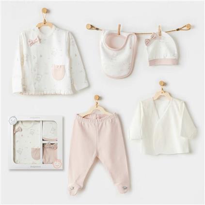 Andywawa AC25950 Ballerina 5 Parça Hastane Çıkışı Ekru