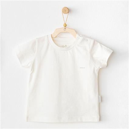 Andywawa AC25971 Casual Bebek Tişört White