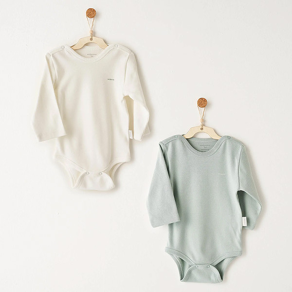 Andywawa AC26015 Mummy S Snuggle Saurus 2'Li Badi Grey