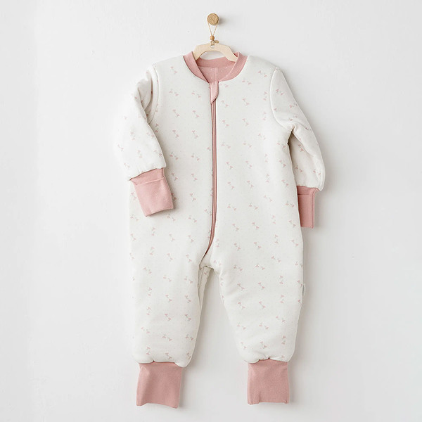 Andywawa AC26082 Mon Petit Amour Uyku Tulum 2,5 Tog Ekru