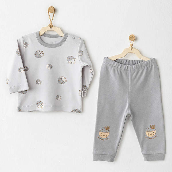Andywawa AC26105 Hello Autumn 2'Li Takım Grey
