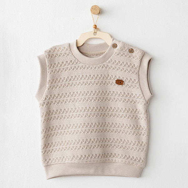 Andywawa AC26133 Wawa Exclusive Yelek Beige