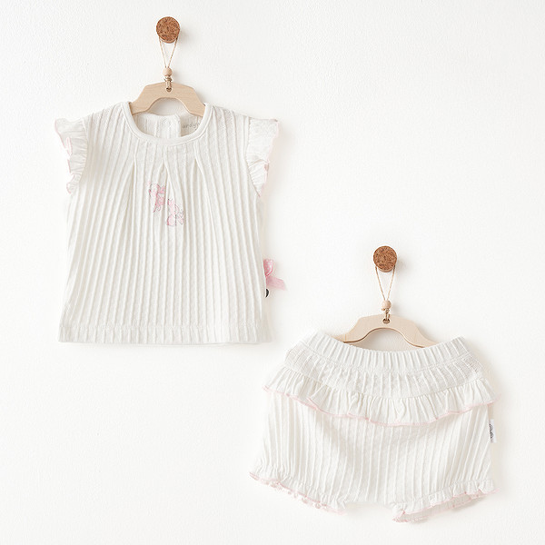 Andywawa AC26508 Summer Time 2Li Takım Ekru