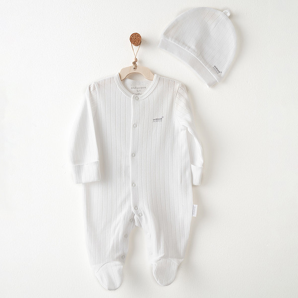 Andywawa AC26592 Hello Elephant Tulum Takım White