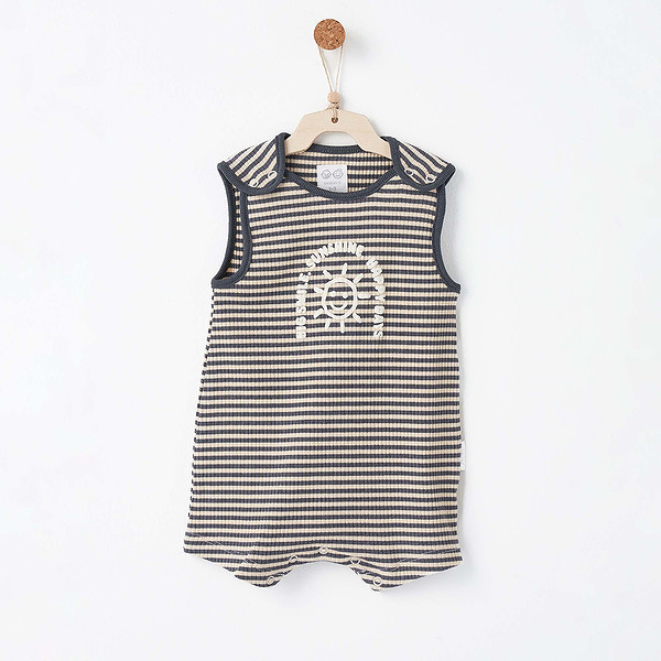 Andywawa AC26670 Bamboo Striped Tulum Grey