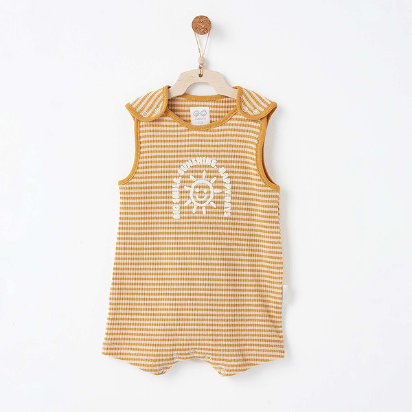 Andywawa AC26670 Bamboo Striped Tulum Mustard