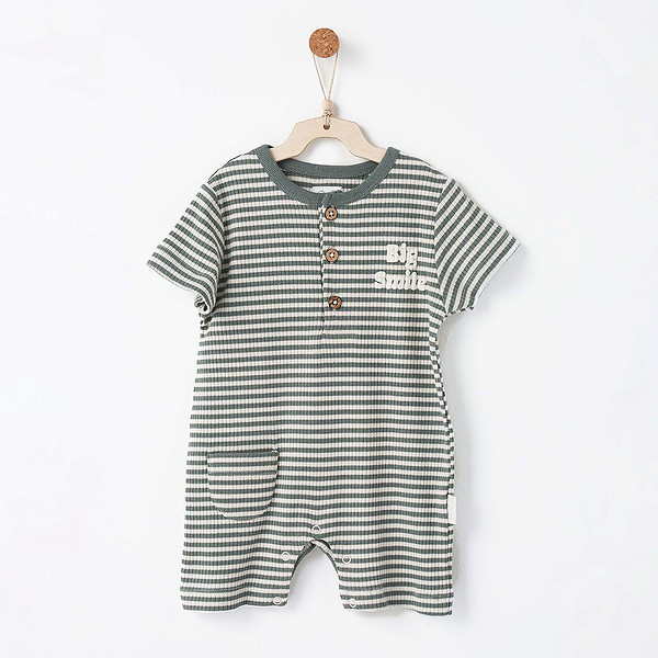 Andywawa AC26671 Bamboo Striped Tulum Kaki