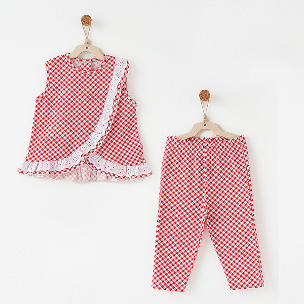 Andywawa AC26680 Cherry Chatty 2Li Takım Red