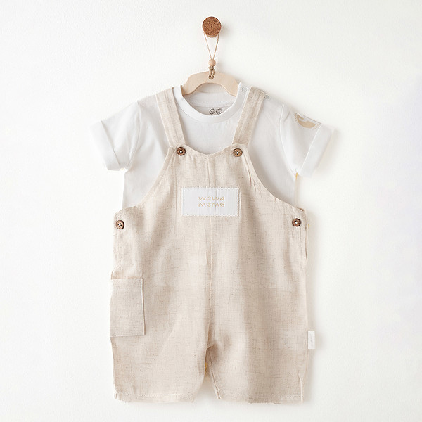 Andywawa AC26722 Wawa Special Salopet Beige