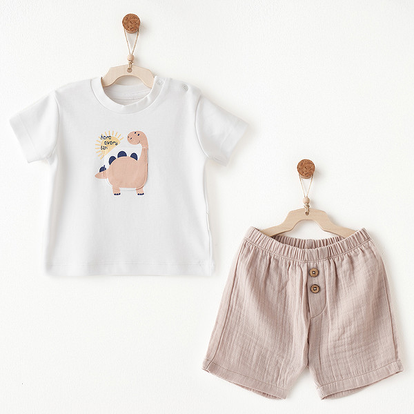 Andywawa AC26735 Relax Time 2Li Takım Beige