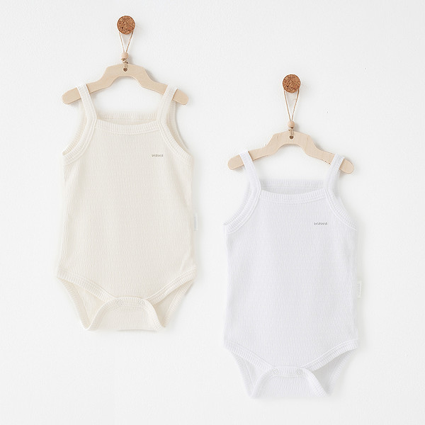 Andywawa AC26760 Special Modal 2Li Askılı Body Ecru White