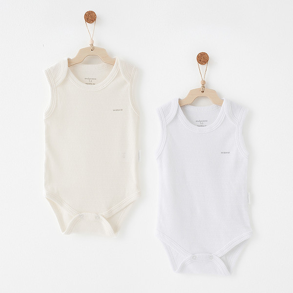 Andywawa AC26762 Special Modal 2Li Askılı Body Ecru White