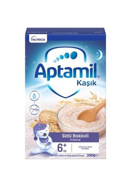 Aptamil Sütlü Bisküvili Kaşık Maması 250 Gr