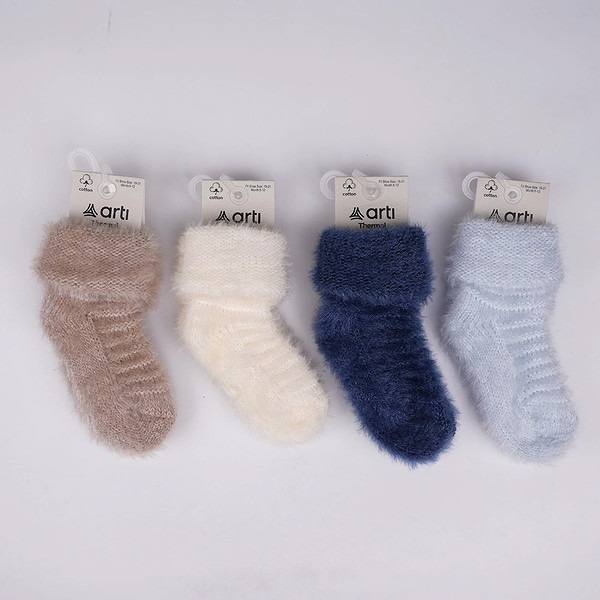 Artı Aslan Erkek Bebek Havlu Soket 450912 Asorti