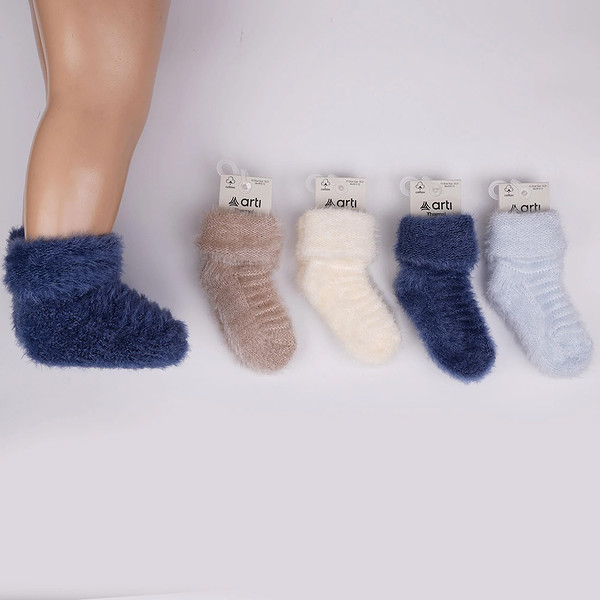 Artı Aslan Erkek Bebek Havlu Soket 450912 Asorti