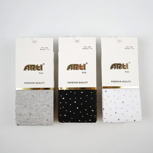 Artı Sitara Aksesuarlı File Külotlu 330021 Asorti